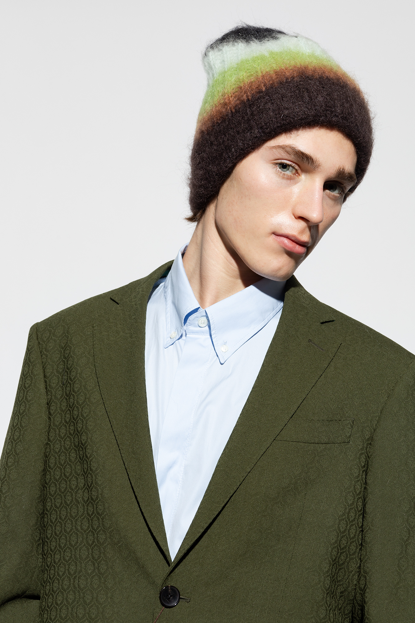 【関税&送料込】Etro Beanie Hat With Logo Multicolour Beanie with logo Etro - clothing caps 42 key